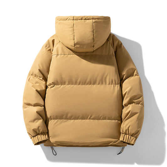 Lebhafte Polyester Kapuzen-Pufferjacke
