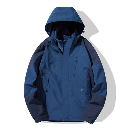 Damen Robuste Polyester Kapuzen-Technikjacke