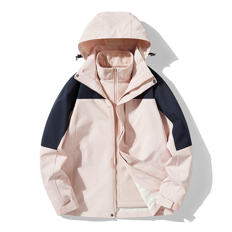 Damen Minimalistische Polyester Geknöpfte Freizeit Feldjacke
