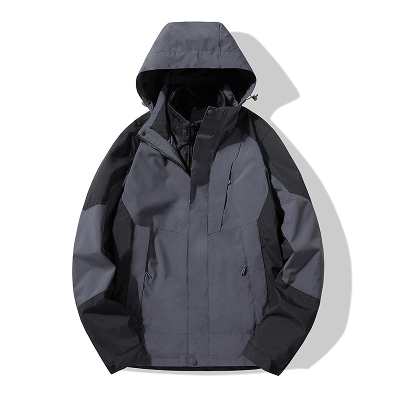 Damen Robuste Polyester Kapuzen-Technikjacke