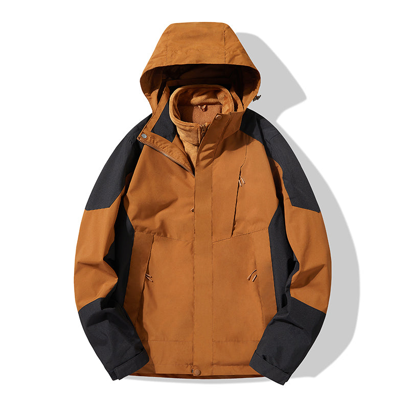 Damen Robuste Polyester Kapuzen-Technikjacke