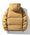 Lebhafte Polyester Kapuzen-Pufferjacke