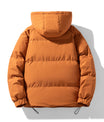 Lebhafte Polyester Kapuzen-Pufferjacke