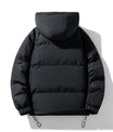 Lebhafte Polyester Kapuzen-Pufferjacke
