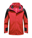 Gestraffte Polyester Reißverschluss Athletik Windjacke