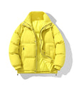 Klassische Polyester Isolierte Stehkragen-Pufferjacke