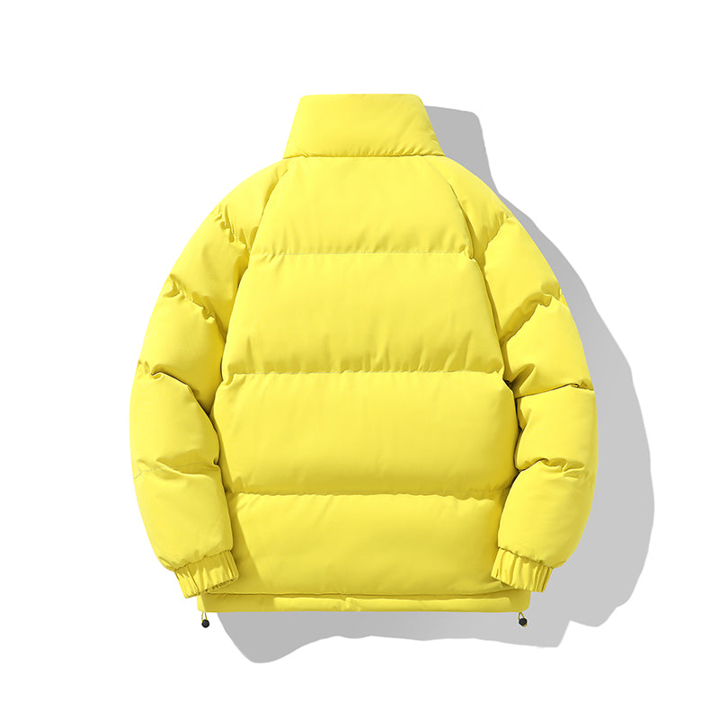 Klassische Polyester Isolierte Stehkragen-Pufferjacke