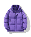 Klassische Polyester Isolierte Stehkragen-Pufferjacke