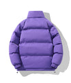Klassische Polyester Isolierte Stehkragen-Pufferjacke