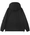 Leuchtende Kapuzen-Utility-Windbreaker-Jacke
