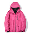 Städtische Pflaume Polyester  Kapuzen-Windjacke