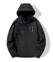Damen Urbaner Polyester Kapuzen-Feldjacke