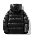 Unisex Glänzende Polyester Glanz-Daunenjacke