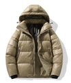 Unisex Glänzende Polyester Glanz-Daunenjacke