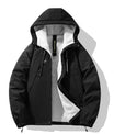 Unisex Funktionelle Oliv Sherpa-gefütterte Kapuzenjacke