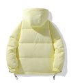 Urban Off-White Kapuzen-Pufferjacke mit Kontrastdetail