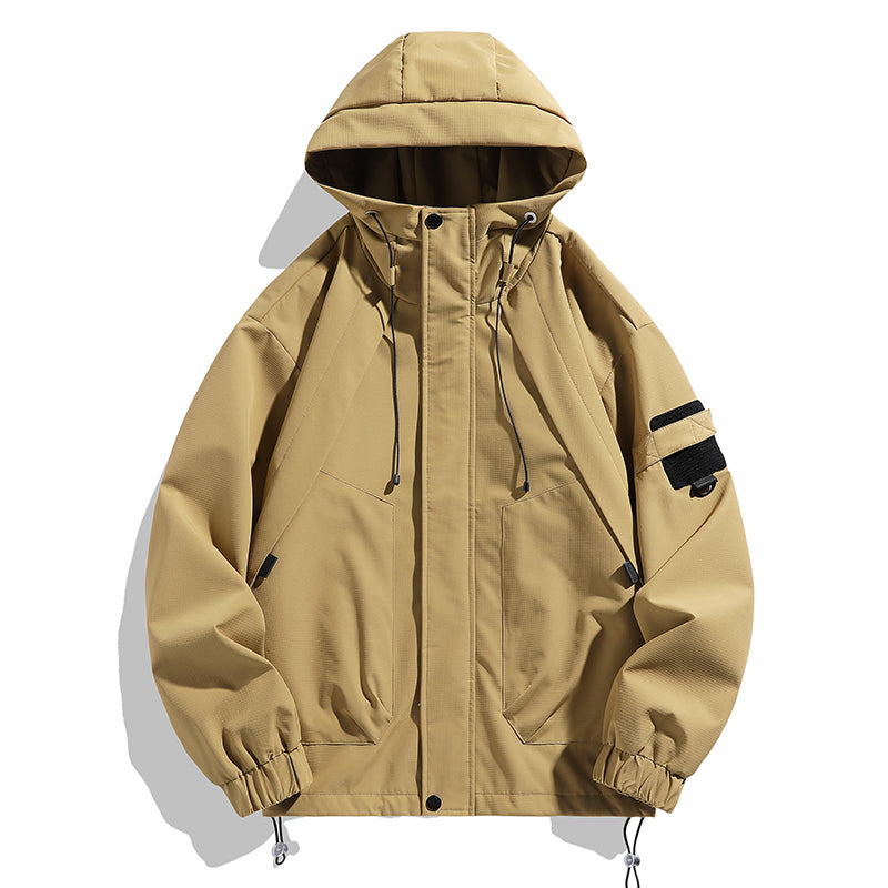 Robuste Polyester Kapuzen-Feldjacke