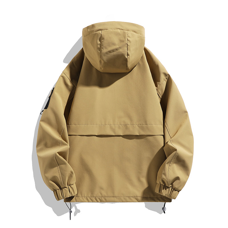 Robuste Polyester Kapuzen-Feldjacke