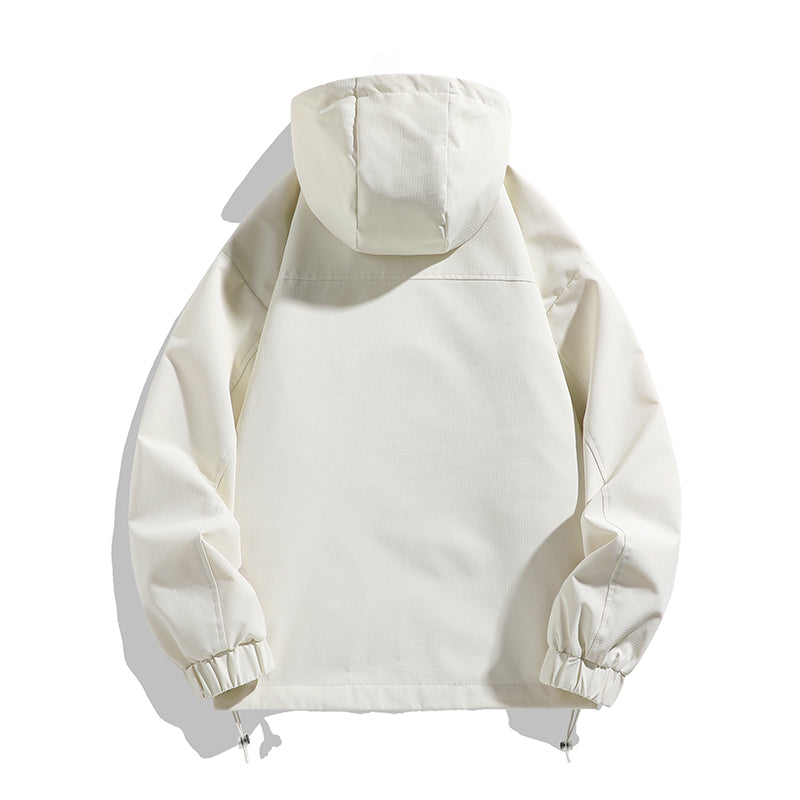 Klassische Polyester Kapuzen-Trainingsjacke