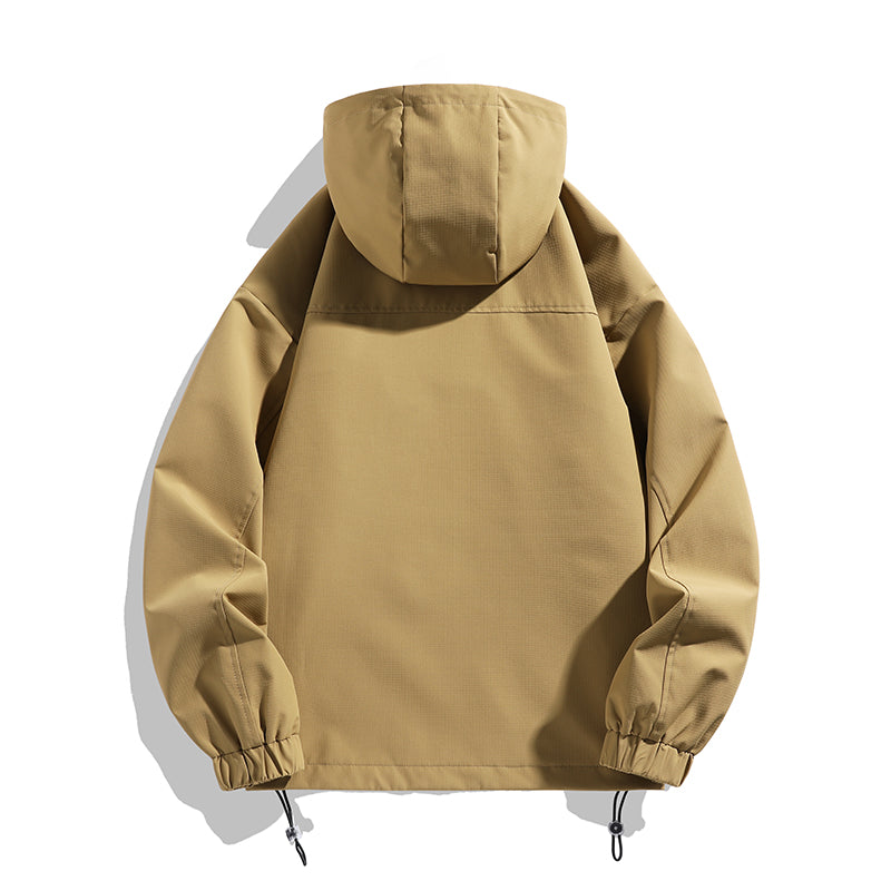 Klassische Polyester Kapuzen-Trainingsjacke