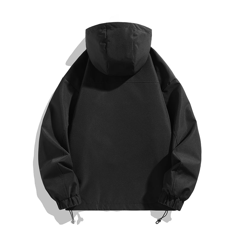 Klassische Polyester Kapuzen-Trainingsjacke