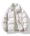 Klassische Polyester Isolierte Stehkragen-Pufferjacke