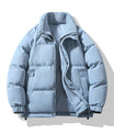 Klassische Polyester Isolierte Stehkragen-Pufferjacke