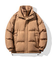 Klassische Polyester Isolierte Stehkragen-Pufferjacke