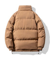 Klassische Polyester Isolierte Stehkragen-Pufferjacke