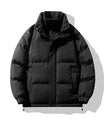 Klassische Polyester Isolierte Stehkragen-Pufferjacke