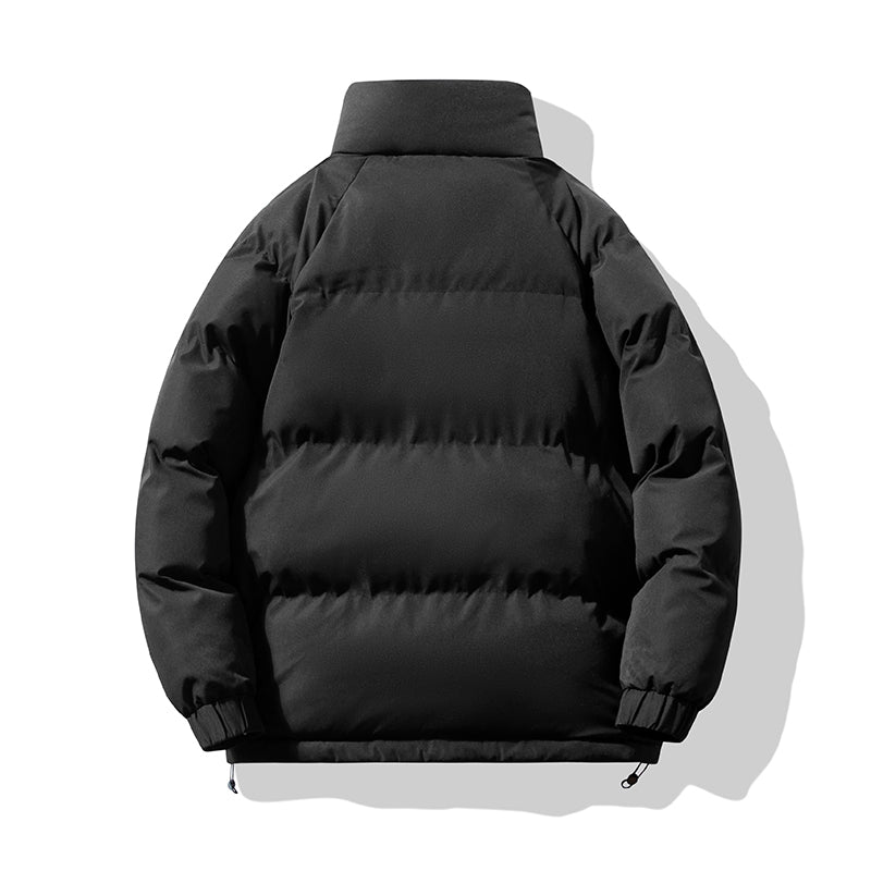 Klassische Polyester Isolierte Stehkragen-Pufferjacke