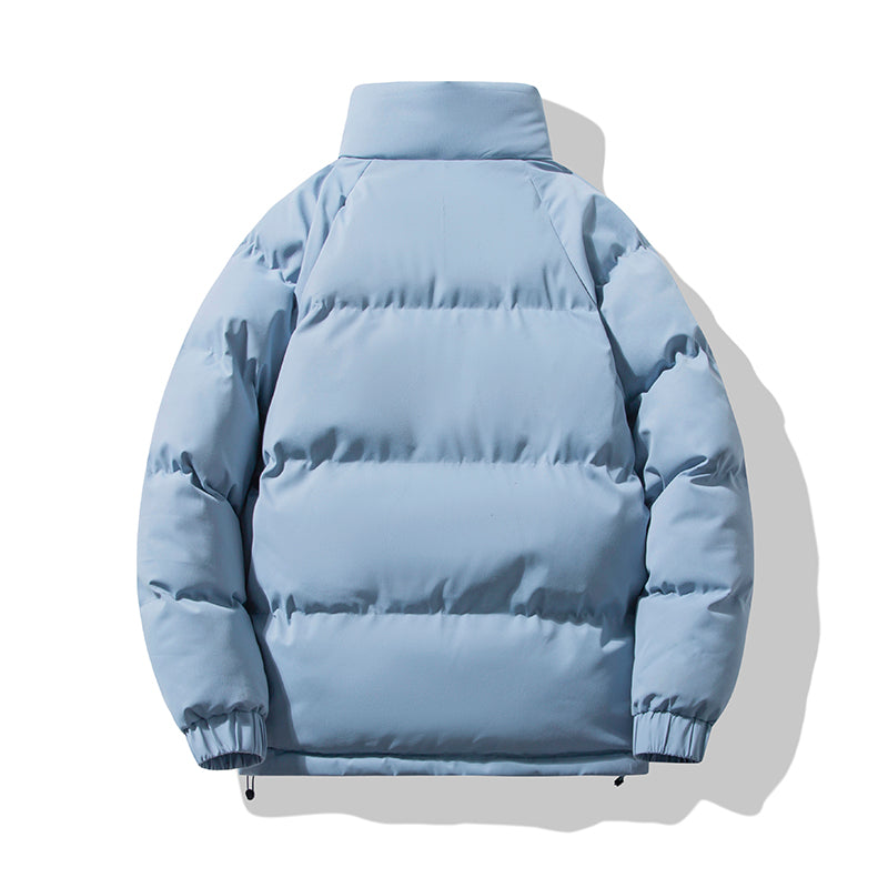 Klassische Polyester Isolierte Stehkragen-Pufferjacke