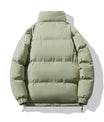 Klassische Polyester Isolierte Stehkragen-Pufferjacke