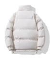 Klassische Polyester Isolierte Stehkragen-Pufferjacke