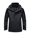 Gestraffte Polyester Reißverschluss Athletik Windjacke