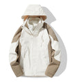 Damen Urbaner Polyester Kapuzen-Feldjacke